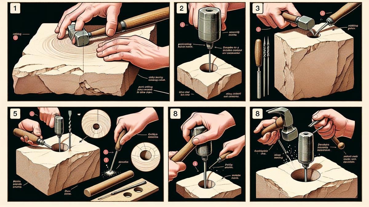 como-furar-pedra-natural-manualmente-facil