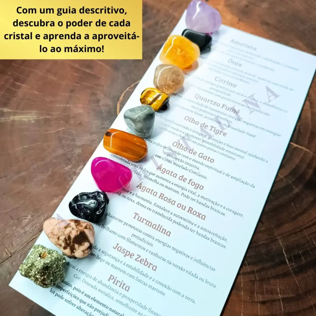 o que cada cristal atrai